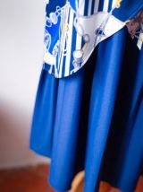 Robe vintage à motifs