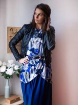 Robe vintage à motifs