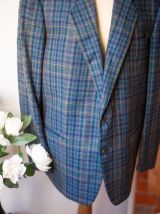 Blazer pied de poule Cerruti vintage