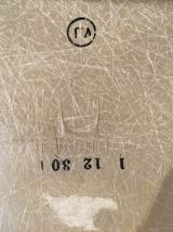 Chaise Eames fibre de verre DSW "Greige" 1970