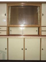 Meuble cuisine formica vintage de marque "Chatelain" 1960