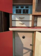 Meuble cuisine formica vintage de marque "Chatelain" 1960