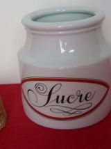 Pot à sucre Porcelaine d'Auteuil