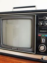 1er Moniteur Tv couleur vintage Sony COLLECTOR 1971