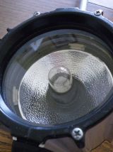 Lampe industrielle Waldmann années 1960 - 2 bras tubulaires