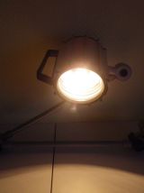 Lampe industrielle Waldmann années 1960 - 2 bras tubulaires