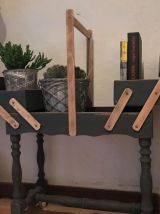 Travailleuse vintage bois