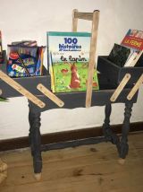 Travailleuse vintage bois