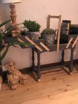 Travailleuse vintage bois