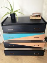 commode 4 tiroirs années 60 - revalorisée 