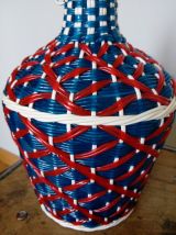 Bouteille scoubidou viresa avec capuchon et anse