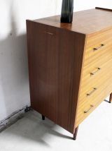 Commode scandinave vintage pieds compas 60's