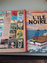  LOT DE 5 bandes dessinées TINTIN  reedition 1966