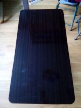 Desserte roulante en métal et formica