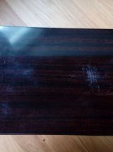 Desserte roulante en métal et formica