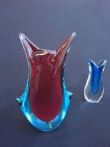 Deux vases Murano - années 1960