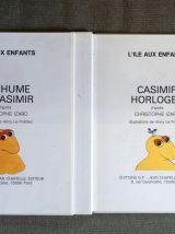 Casimir Ile aux enfants série enfants TF1 2 livres illustrés