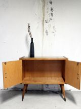Commode , meuble rangement vintage pieds compas 60's