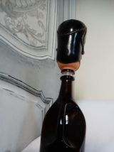Vintage personnage  bouteille whisky   Royal British 