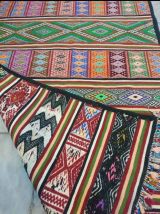 kilim couloir multicolore fait à la main 