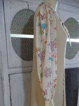 Robe vintage 1970 imprimé fleurs taille 38
