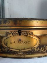 Boite vintage collection inscription école Française 