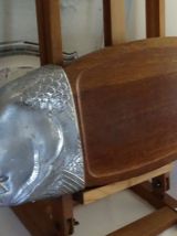 Vintage 1980 planche à découpé original curieux