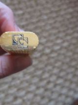 Superbe briquet Cartier plaqué or