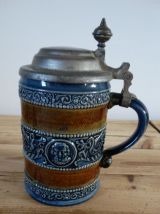 Chope céramique ancienne Manufacture Marzi &amp; Remy 