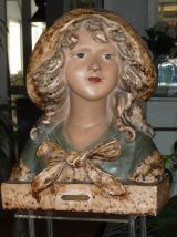 Sculpture plâtre années 1900