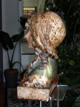 Sculpture plâtre années 1900