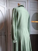 Vintage made in France 1960 robe laine style preppy