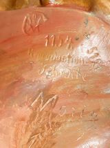 Sculpture plâtre années 1900 signé MORIN