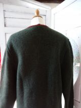 Veste femme Autrichienne marque Giesswein T40 pure laine bou