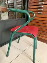 Chaise écolier vintage