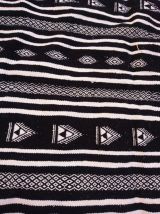 Tapis kilim berbère noir fait à la main en laine 
