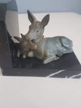 paire de serre livres art déco