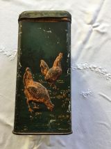 Boite en métal biscuiterie Caiffa 