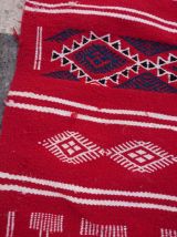 Tapis kilim rouge 280cm*125cm