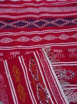 Tapis kilim rouge 280cm*125cm