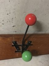 Patères boules années 50