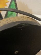 lampe forme fleur vintage