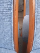 Six chaises de table à manger