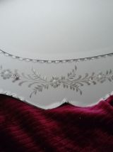 Magnifique miroir vénitien oval 
