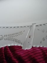 Magnifique miroir vénitien oval 