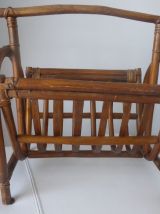 Porte-revues en rotin