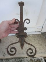 ancienne paire de chenet