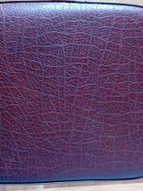  Tabouret carré en métal chromé