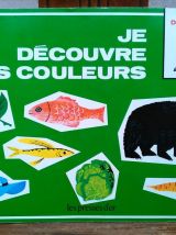 Deux jolis livres d'apprentissage pour enfants- Années 70