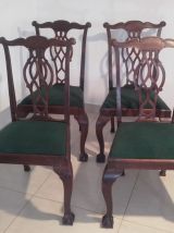 Table ancienne style chippendael en bois (sans les chaises)